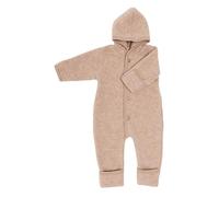 Engel Baby-Overall mit Kapuze, Holzknöpfen und Umschlag