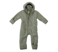 Engel Baby-Overall mit Kapuze, Holzknöpfen und Umschlag