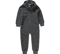 ENGEL Wollfleece-Kapuzenoverall SNUGGLY WINTER in lavagrau, Gr. 86/92, junge,maedchen