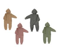 ENGEL Wollfleece-Kapuzenoverall SNUGGLY WINTER in lavagrau, Gr. 98/104, junge,maedchen