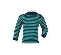 ENGEL - Langarmshirt STRIPES mit Seide in eisvogel/marine Gr.62/68