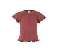 Engel - Baby-Shirt kurzarm - gerüscht - Feinripp kupfer 74/80