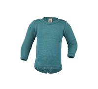 Engel - Babybody langarm, mit Druckknöpfen auf den Schultern, Feinripp marine 86/92