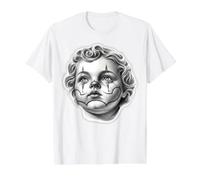 Engel Cherub Chicano Clown Tattoo Preisgünstiges Grafik-T-Shirt, Herren, Weiß, S