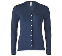 Engel - Damen Cardigan Feinripp - Wolljacke, Gr. S 38/40, blau (Navy)