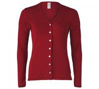 Engel - Damen Cardigan Feinripp - Wolljacke, Gr. S 38/40, rot (Mallow)