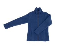 Engel Damen Fleece Jacke, 100% Schurwolle, Natur, Gr. 34/36-46/48 (Enzian, 42-44)