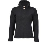 Engel Damen Fleece Jacke (Größe L, schwarz)