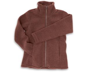 Engel Damen Fleece Jacke (Größe S, braun)