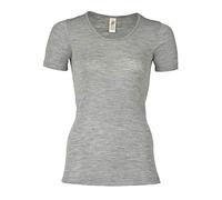 Engel Damen Kurzarm Unterhemd,Grey Melange,EU 42/44