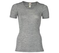 Engel Natur Damen-Shirt, kurzarm 42/44 Hellgrau Melange