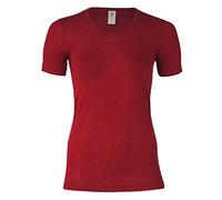 Engel Damen Kurzarm Unterhemd, Malve, 34/36