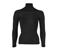 Engel - Women's Damen-Rolli L/S - Seidenunterwäsche, Gr. M 42/44, schwarz (Schwarz)