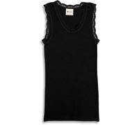 Engel Damen Spitze Top (Größe M, schwarz)