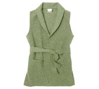 Engel Damen-Weste mit Taillengürtel aus Bio Merinoschurwolle