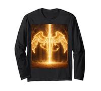 Engel des ewigen Feuers Himmlisches Wächterlicht Geschenk Design Langarmshirt
