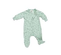 Engel natur Baby/Frühchen Schlafoverall Bio-Schurwolle/Seide Pastellmint bedruckt fruehchen