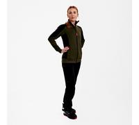 Engel Galaxy Damen Sweatcardigan, forest green/schwarz, Gr. 3XL (Outdoorkleidung & Freizeitkleidung)