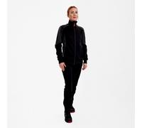 Engel Galaxy Damen Sweatcardigan, schwarz/anthrazit grau, Gr. L (Outdoorkleidung & Freizeitkleidung)