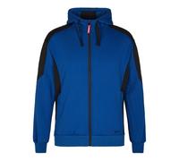 Engel Galaxy Sweatcardigan mit Kapuze, surfer blue/schwarz, Gr. S (Outdoorkleidung & Freizeitkleidung)