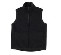 Engel, Herren Fleece Weste, 100% Wolle (kbT, Merino) (DE/NL/SE/PL, Numerisch, 50, 52, Regular, Regular, Schwarz)