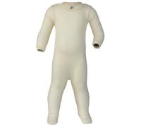 Engel - Kid's Schlafoverall mit Druckknöpfen - Overall, Gr. 74-80, beige (Natur)