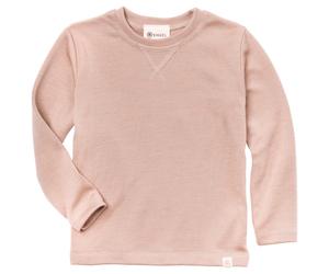 Engel - Kid's Sweatshirt L/S - Merinolongsleeve, Gr. 92, rosa (Dustyrose)