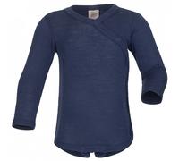 Engel - Kid's Wickelbody L/S - Merinounterwäsche, Gr. 50-56, blau (Marine)