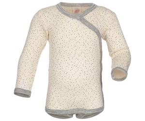Engel - Kid's Wickelbody L/S - Merinounterwäsche, Gr. 62-68, beige (Natur(Bedruckt))