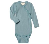 Engel - Kid's Wickelbody L/S - Merinounterwäsche, Gr. 62-68, türkis (Bergblau)