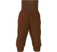 Engel - Baby Hose mit Nabelbund - Fleecehose, Gr. 62-68, braun (ZimtMelange)