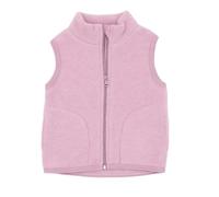 Engel, Kinder Fleece Weste mit Reißverschluss, 100% Wolle (Merino kbT) (DE/NL/SE/PL, Numerisch, 116, Regular, Rosenholz)