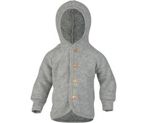 Engel Kinder Freizeitjacke, Parkas grau Größe 110 Trekking Hautfreundlich Merinowolle