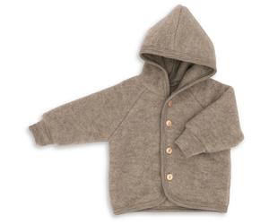 Engel Kinder Hoodie Jacke (Größe 110 , beige)
