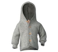 Engel Natur Kinder-Fleecejacke, verschiedene Farben und Größen, Größe 50/56 Hellgrau Melange