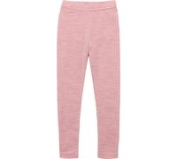 Engel Natur | Kinder Leggings | 100% Wolle (Merino) | IVN-Best | Thermowäsche (DE/NL/SE/PL, Numerisch, 140, Regular, Rosenholz Melange)
