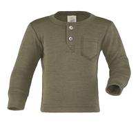 Engel Kinder Longsleeve (Größe 74 , oliv)