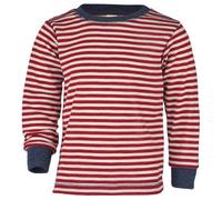 Engel - Kinder Pullover - Merinopullover, Gr. 128, rosa/rot (RotMelange/Natur)