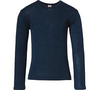 Engel Kinder Shirt Langarm Wolle Seide, 104/104 Kinder, Marine…