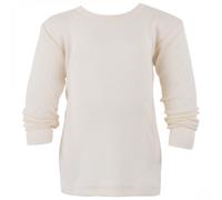 Engel - Kinder Unterhemd L/S - Merinounterwäsche, Gr. 116, grau (Natur)
