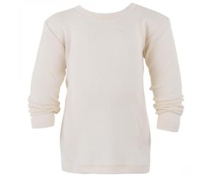 Engel - Kinder Unterhemd L/S - Merinounterwäsche, Gr. 164, grau (Natur)