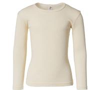 Engel, Kinderunterhemd langarm, Wolle Seide, Gr. 104, Natur