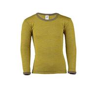 Engel Kinder-Langarmshirt (Größe: 104 / Material: Wolle/Seide / Farbe: safran/walnuss)