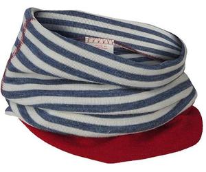 ENGEL - Loop blau/mel. gestreift