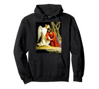 Engel mit Jesus Christus Garten von Gethsemane Gemälde 1873 Pullover Hoodie