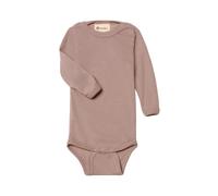 Engel Natur Baby Body langarm dusty rose Gr. 74/80