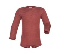 Engel Baby Body Langarm, 70% Wolle (kbT) und 30% Seide (Kupfer, 62-68)