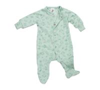 Engel natur Baby/Frühchen Schlafoverall Bio-Schurwolle/Seide Pastellmint bedruckt 56