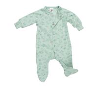 Engel natur Baby/Frühchen Schlafoverall Bio-Schurwolle/Seide Pastellmint bedruckt fruehchen