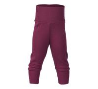 Engel natur Baby Hose lang mit Nabelbund Bio-Schurwolle/Seide Orchidee 50/56